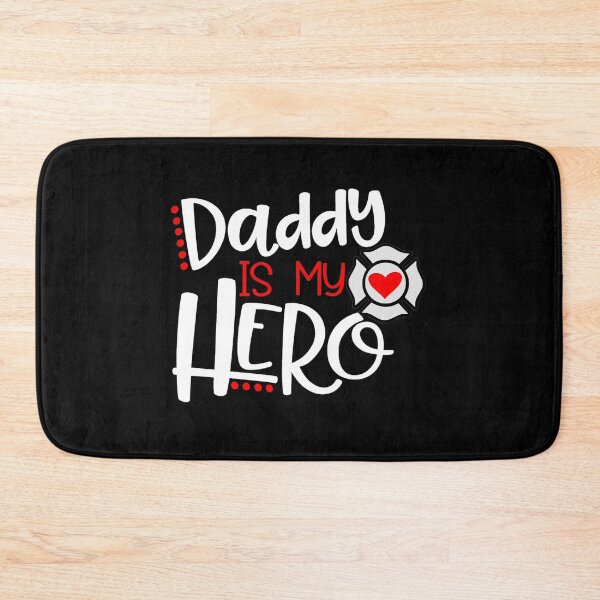 Item preview, Proud Job Daddy Is My Hero Firefighter Fireman Son Daughter Tee designed and sold by LKTankdesign.