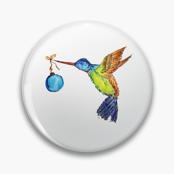 Item preview, Christmas Hummingbird designed and sold by CanDo20.
