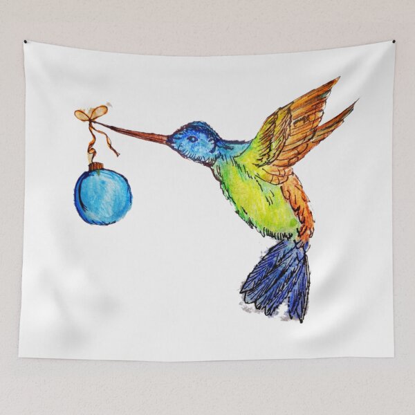Item preview, Christmas Hummingbird designed and sold by CanDo20.