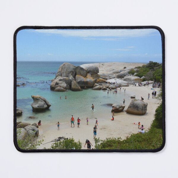 Item preview, Boulders Beach mousepad designed and sold by Roy-Babiuk.