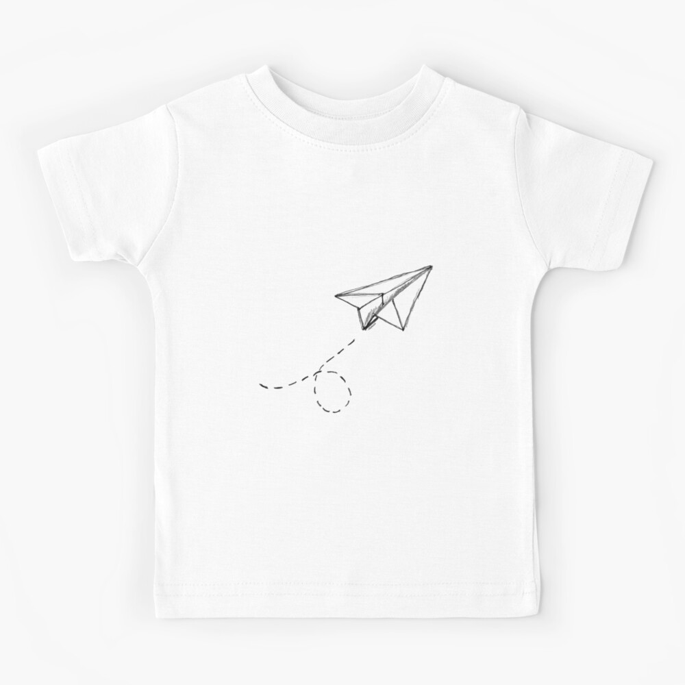 Paper Airplane Shirt Flying Planes Aircraft Origami Shirt