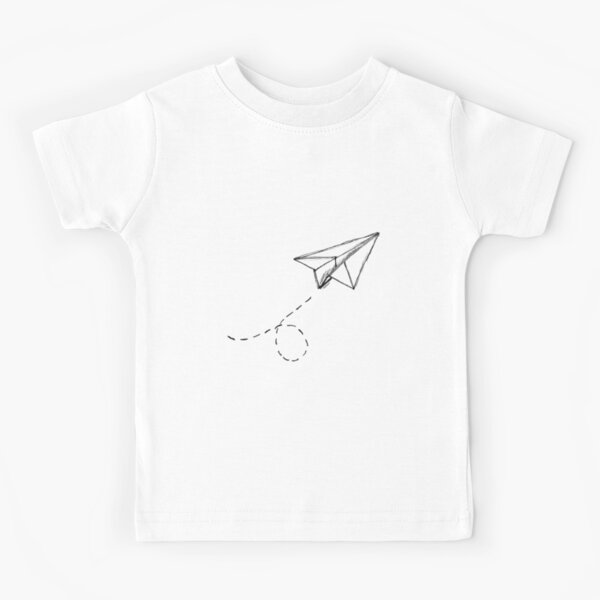 Kids Paper Plane Shirt • Yélo Pomélo