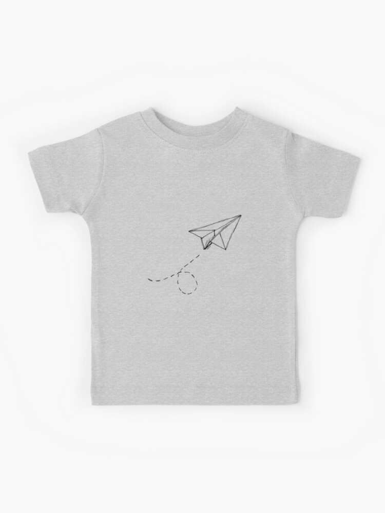 YeloPomeloHipsters Paper Plane Kids Shirt