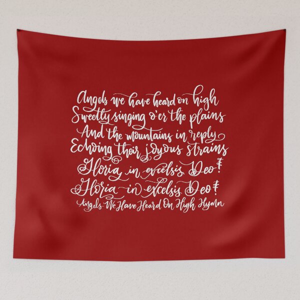 Item preview, Angels We Have Heard On High designed and sold by BeBlessedPrayer!.