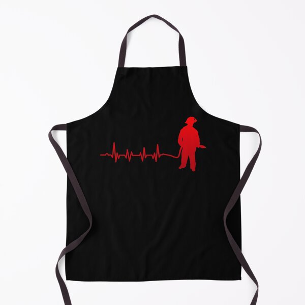 Item preview, Proud Job Ems Firefighter_s Heartbeat Hoodie Fireman Rescue designed and sold by LKTankdesign.