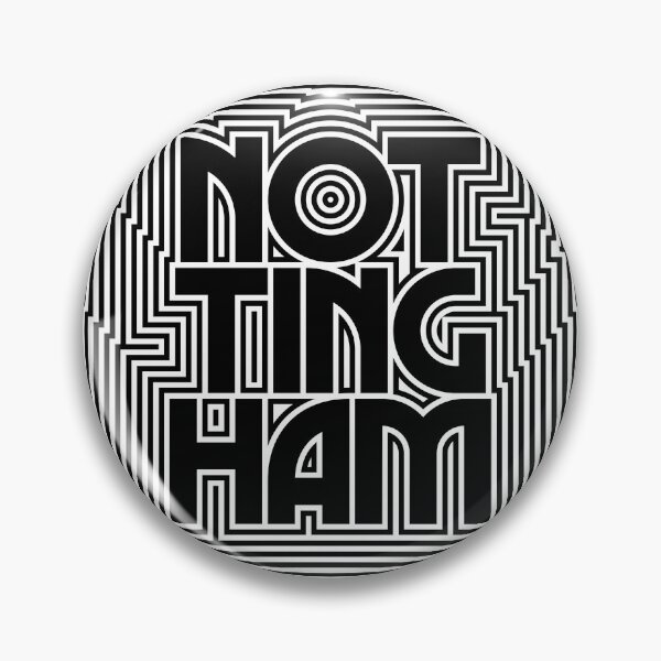 Item preview, Nottingham City Text Pattern England designed and sold by VoodooCircus.