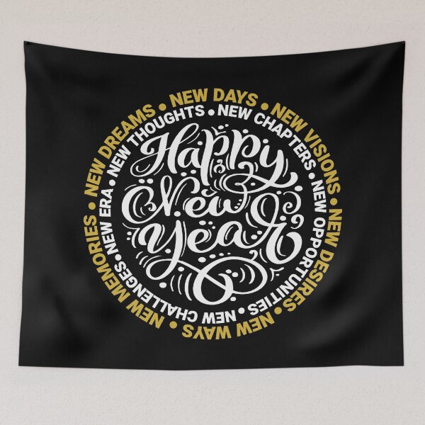 Item preview, Happy New Year Motivational designed and sold by YOYOCollection.