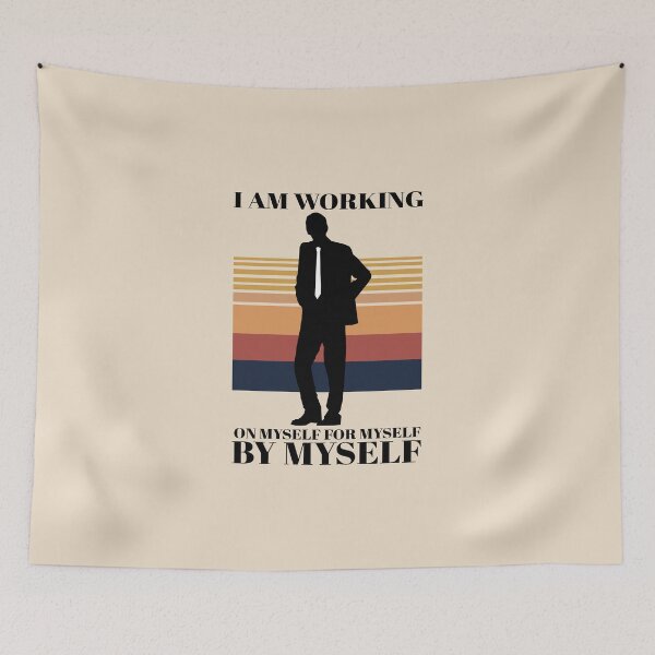 Item preview, I am Working on Myself for Myself by Myself designed and sold by KewaleeTee.