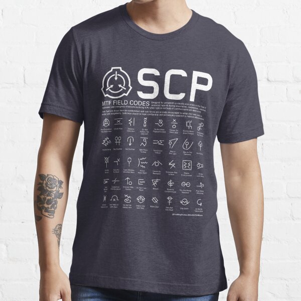 Códigos de campo MTF SCP por ToadKing07 Camiseta esencial