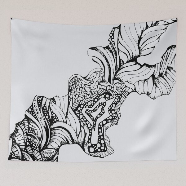 Item preview, Ink Abstraction Growth  designed and sold by psychiawitch.