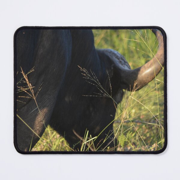 Item preview, Cape buffalo mousepad designed and sold by Roy-Babiuk.