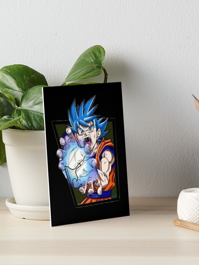 Goku and Gohan Manga Art Board Print for Sale by SenorFiredude