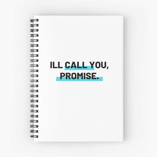 Item preview, I'll call you promise designed and sold by glooop.