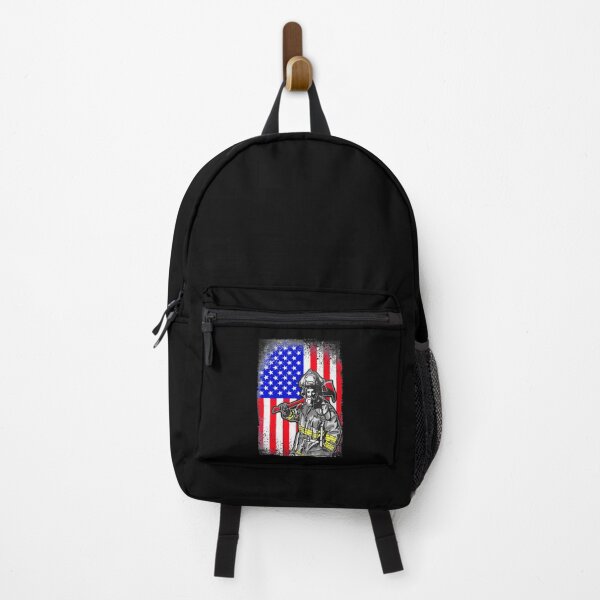 Item preview, Proud Job Firefighter American Flag Line Red Firefighting Fireman designed and sold by LKTankdesign.