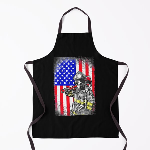 Item preview, Proud Job Firefighter American Flag Line Red Firefighting Fireman designed and sold by LKTankdesign.