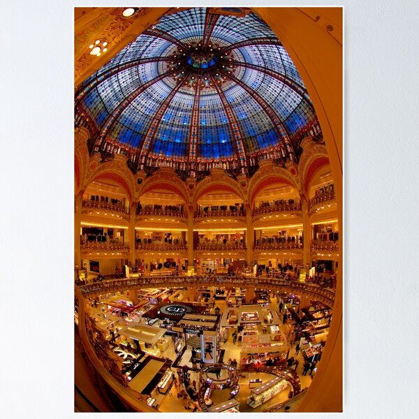 Galeries Lafayette, Paris Poster