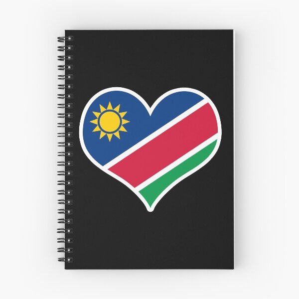Item preview, Namibia Flag Heart designed and sold by PKHalford.