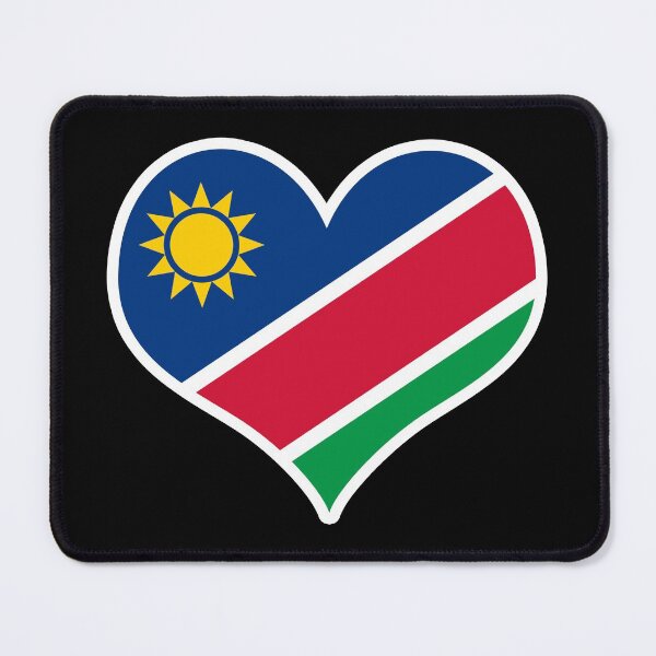 Item preview, Namibia Flag Heart designed and sold by PKHalford.