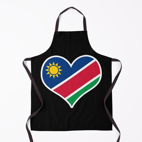 Item preview, Namibia Flag Heart designed and sold by PKHalford.