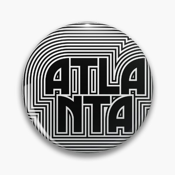 Item preview, Atlanta City Text Pattern USA designed and sold by VoodooCircus.