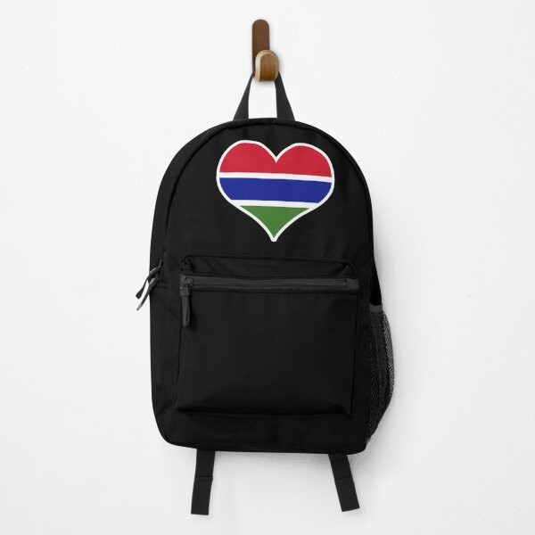 Item preview, Gambia Flag Heart designed and sold by PKHalford.