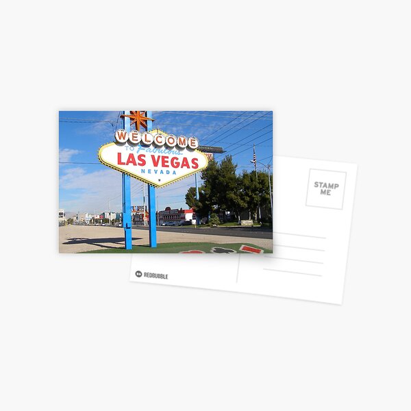 Welcome to Fabulous Las Vegas Postcard