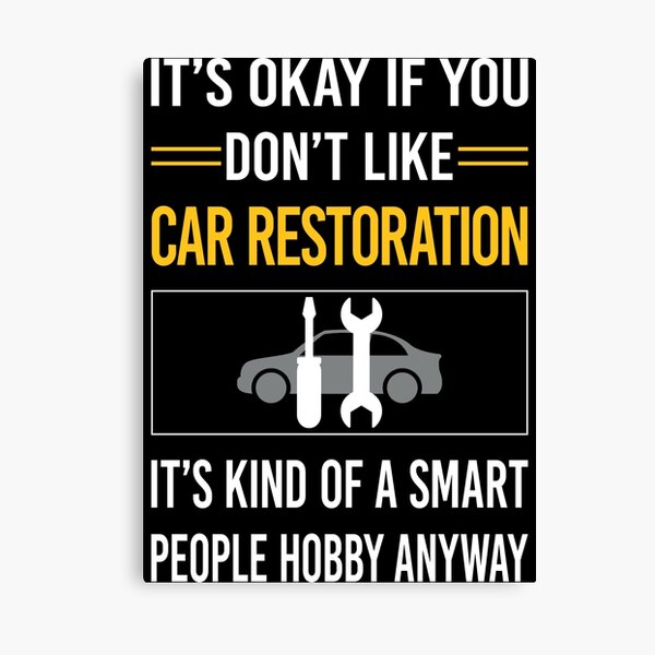 Item preview, Funny Smart People Car Restoration designed and sold by fatherbarliman.