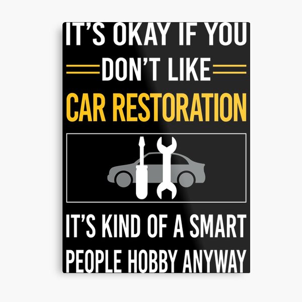 Item preview, Funny Smart People Car Restoration designed and sold by fatherbarliman.