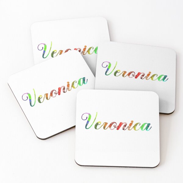 Item preview, Veronica - Aesthetic Name Art Colorful Style designed and sold by DitaNadiaStore.
