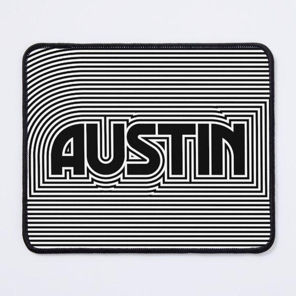 Item preview, Austin City Text Pattern USA designed and sold by VoodooCircus.