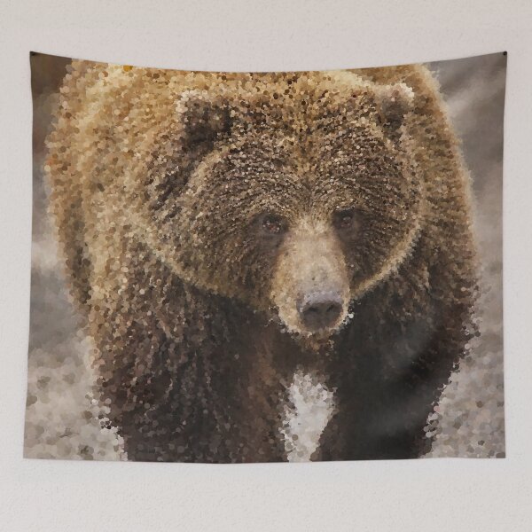Item preview, Probably Friendly Bear designed and sold by MathenaArt.