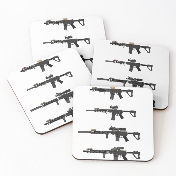 Item preview, AR15 Gun Sticker Pack designed and sold by Soumik Ghosh.