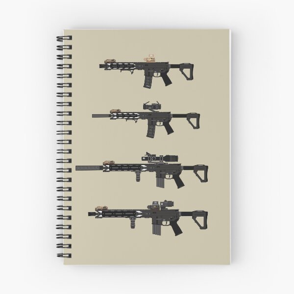 Item preview, AR15 Gun Sticker Pack designed and sold by Soumik Ghosh.