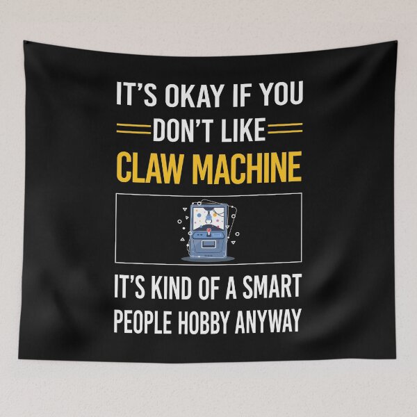 Item preview, Funny Smart People Claw Machine designed and sold by fatherbarliman.