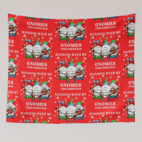 Item preview, Hanging With Gnomies Gnome Christmas Xmas designed and sold by R&BApparel.