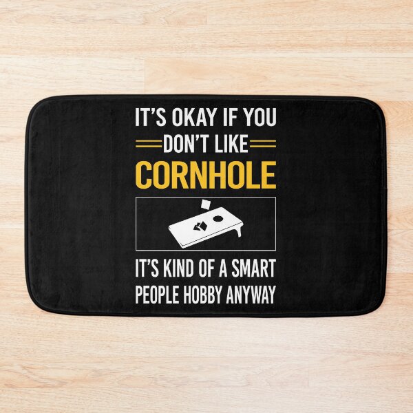 Item preview, Funny Smart People Cornhole designed and sold by fatherbarliman.