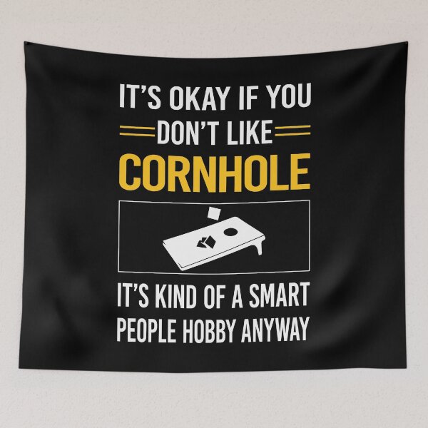 Item preview, Funny Smart People Cornhole designed and sold by fatherbarliman.