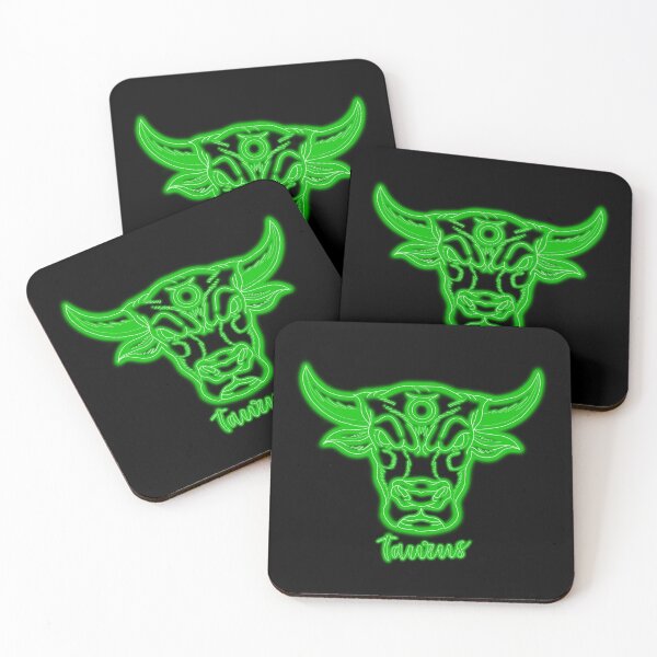 Item preview, Neon Taurus Zodiac Sign designed and sold by FabR99.