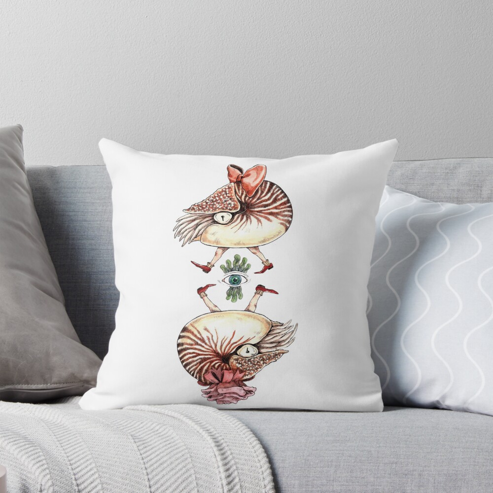 Item preview, Throw Pillow designed and sold by KiyomiInoue.