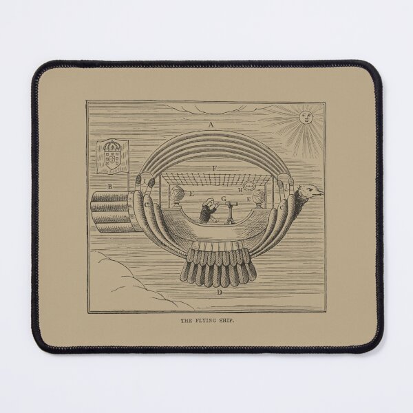 Item preview, Vintage Steampunk Flying Ship designed and sold by AntiqueDreaming.