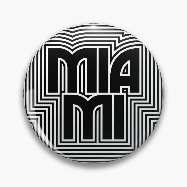 Item preview, Miami City Text Pattern USA designed and sold by VoodooCircus.