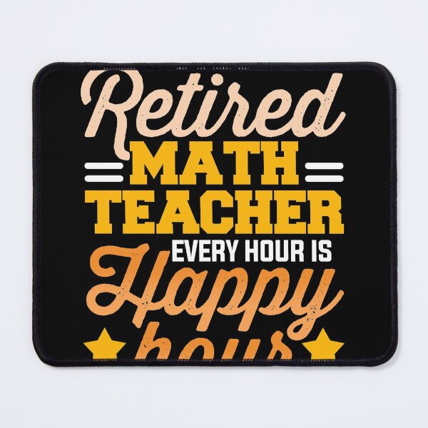 Item preview, I Am A Retired Math Teacher I Have No Problems designed and sold by GoZayaan.
