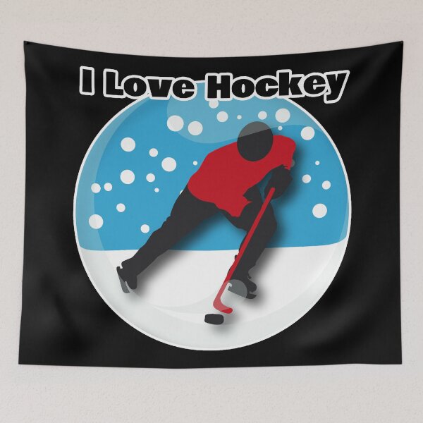 Item preview, Hockey player under the snow designed and sold by Astralia.