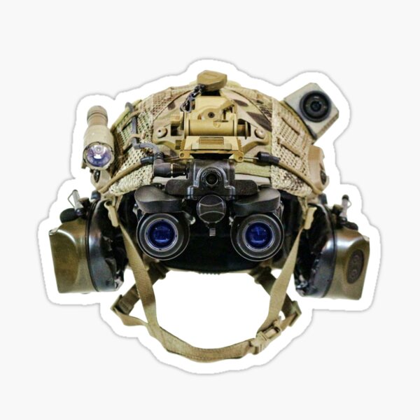 Vista previa del artículo con la obra «Casco SOF», diseñado y vendido por frwrdresponse.