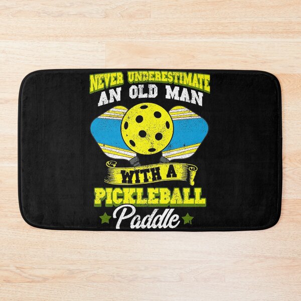 Item preview, Never underestimate an old man with pickleball paddle designed and sold by GoZayaan.