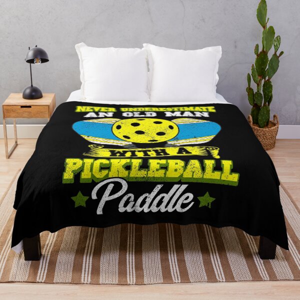 Item preview, Never underestimate an old man with pickleball paddle designed and sold by GoZayaan.
