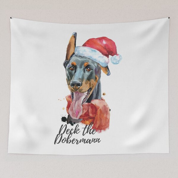 Item preview, Deck the Dobermann designed and sold by Creole Content Creations.