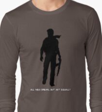 Nathan Drake (Uncharted, quote) Long Sleeve T-Shirt