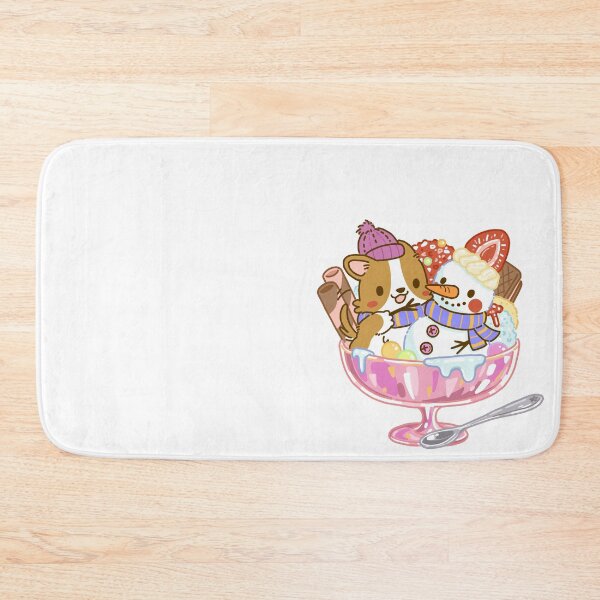 Item preview, Lazy Corgi - Snowman with Shaved Ice (White) designed and sold by LazyCorgiHK.