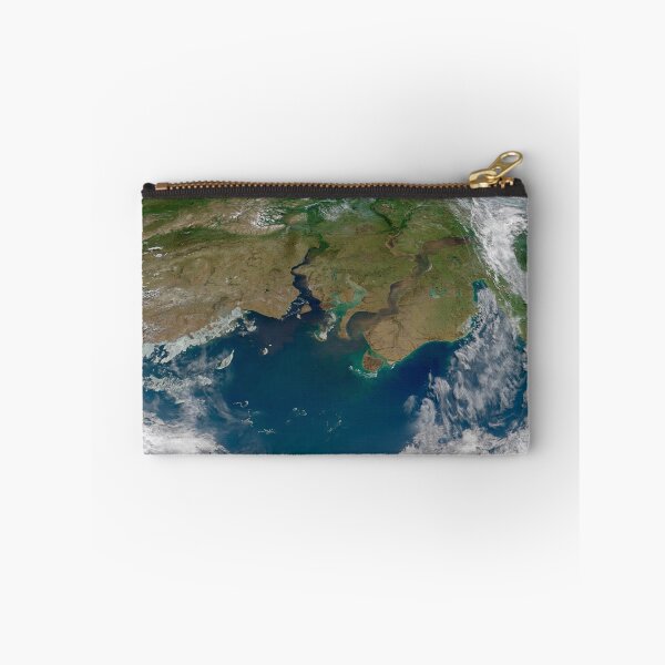 Item preview, Satellite view of the Ob and Yenisei rivers as they carry sediments into the Kara Sea. designed and sold by StocktrekImages.